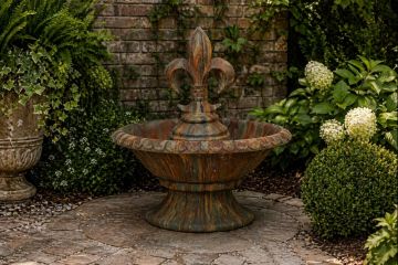 Savannah Oval / Fleur De Leis
